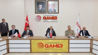 Seçim Güvenliği Toplantısı Vali Ünlüer Başkanlığında Yapıldı