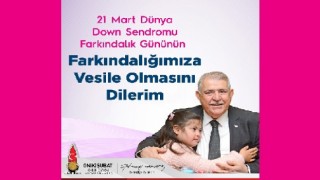 Başkan Mahçiçek; Kocaman yüreklerinde sonsuz sevgi taşıyan özel bireylerimizin yanındayız’