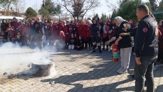 Büyükşehir İtfaiyesi, Yangına Müdahale Eğitimlerini Sürdürüyor