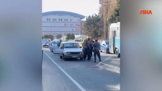 Kahramanmaraş’ta trafikte gerginlik: boks ringine döndü 