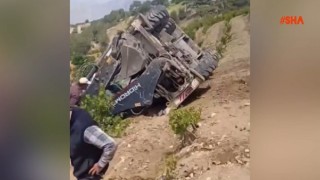 Kahramanmaraş’ta iş makinesi operatörü kendi aracının altında kaldı