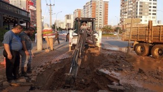 Karasu Bulvarı’ndaki İçmesuyu Arızasına KASKİ’den Müdahale