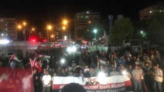 KAHRAMANMARAŞ'TA STK'LER GAZZE İÇİN YÜRÜDÜ