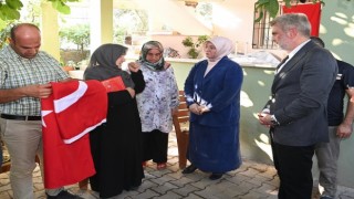 Başkan Görgel, 15 Temmuz Şehidi Ergüven’in Ailesini Ziyaret Etti
