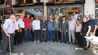 Başkan Görgel, Derepazarı Esnafıyla Buluştu