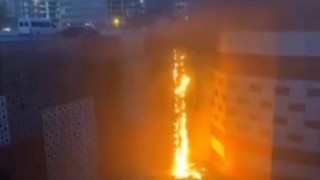 Kahramanmaraş’ta kapalı otoparkta yangın 