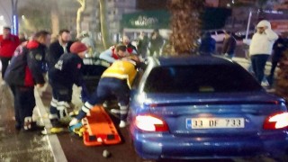 Kahramanmaraş’ta otomobil ağaca çarptı: 1 yaralı