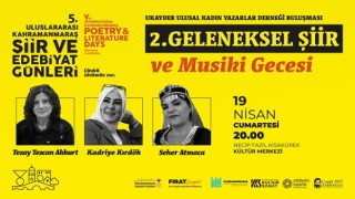 5. Uluslararası Şiir ve Edebiyat Günleri, 19 Nisan’da İlk Programla Başlıyor!