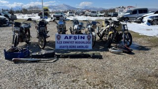 Afşin’de Motosiklet Hırsızları Yakalandı