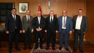 Başkan Görgel, İlçe Belediye Başkanlarıyla Buluştu