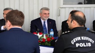 Başkan Görgel’den Güvenlik Güçlerine Bayram Ziyareti