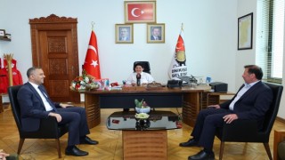 Başkan Hanifi Toptaş, görevi şehit emaneti Aras Kağan’a devretti