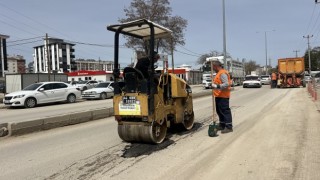 Büyükşehir’den Elbistan Çeçenistan Caddesi’nde Bakım