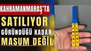 Kahramanmaraş’ta Okul Çevrelerinde Tehlike: Kelebek Bıçağı Görünümlü Oyuncaklar Endişelendiriyor