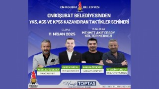 Onikişubat Belediyesi’nden YKS, AGS ve KPSS’de kazandıran taktikler semineri