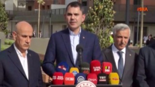 Bakan Murat Kurum, Kahramanmaraş’ta son durumu değerlendirdi 