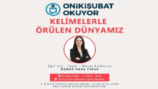 Onikişubat Okuyor’da bu hafta ‘Kelimelerle Örülen Dünyamız’ konuşulacak