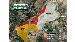 Geben Vadisi Artık Milli Park! Kahramanmaraş’ın Doğal Mirası Koruma Altında