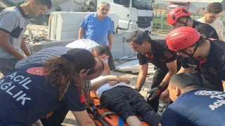 Kahramanmaraş’ta iş kazası: 2 yaralı 