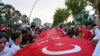 9 Yıl Önceki Ruhla; Kahramanmaraş Demokrasi ve Milli Birlik Kortejinde Buluştu