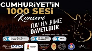 Onikişubat Belediyesi’nden bin kişilik dev koro ile Cumhuriyet Bayramı kutlaması