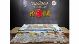 Kahramanmaraş’ta kaçak sigara ve sahte plaka operasyonu