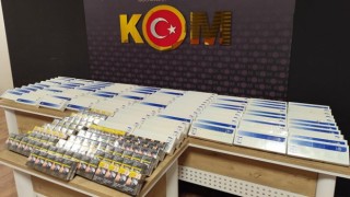 Kahramanmaraş’ta kaçak tütün ve sigara operasyonu: 3 gözaltı 