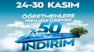 Öğretmenlerimize Tren Biletlerinde %50 İndirim  