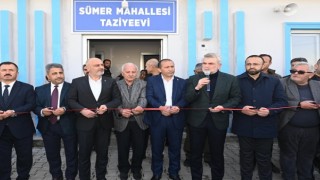 Dulkadiroğlu Sümer Mahallesi Taziyeevi Hizmete Açıldı