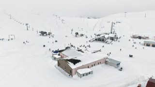 Akdeniz’in Kayak Merkezi Yedikuyular’a Yoğun İlgi