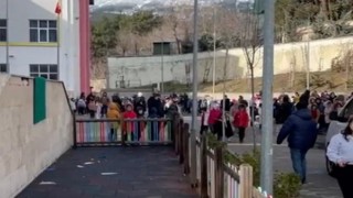 Kahramanmaraş’ta Okulda Yangın Paniği