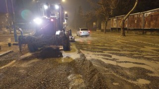 Asfalt Öncesi Yol Tamiratları Sürüyor