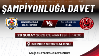 Onikişubat Belediyespor şampiyonluk maçına çıkıyor! Tüm şehir bu tarihi maça davetli