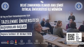 50 Yaş Üstüne Üniversite Kapısı; “Tazelenme Üniversitesi”ne Başvurular Başladı!