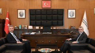 Başkan Görgel, KSÜ Rektörü Okumuş’u Ağırladı