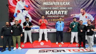 Kahramanmaraşlı karateciden Türkiye ikinciliği