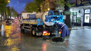 Sağanak Yağışın Getirdiği Olumsuzluklar Hızla Gideriliyor