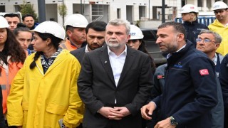 Başkan Görgel, Kentsel Tasarım Alanlarında İncelemelerde Bulundu