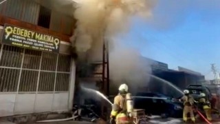 Kahramanmaraş’ta Hurdalıkta Yangın