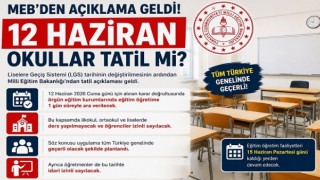 MEB’den 12 Haziran Kararı: Okullarda Eğitime 1 Gün Ara