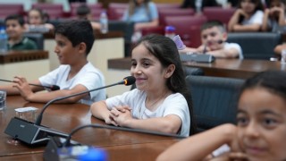 Başkan Görgel, Minik Öğrencileri Ağırladı
