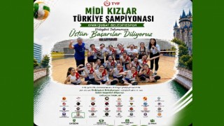 Onikişubat Belediyespor Midi Kız Voleybol Takımı Türkiye Şampiyonası Yolunda