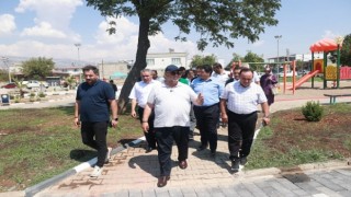 BAŞKAN AKPINAR KARAZİYARET’TE PRESTİJ SOKAK PROJESİNİ İNCELEDİ