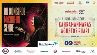 Geleneksel Ağustos Fuarı Pazar Günü Eğlence Dolu İki Programla Devam Edecek