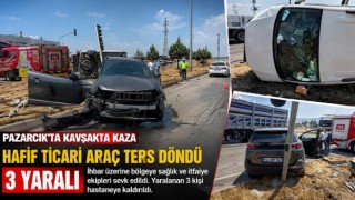 Kahramanmaraş’ta Trafik kazası: 3 yaralı