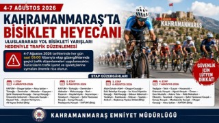 Uluslararası Bisiklet Yarışları Nedeniyle Bazı Güzergahlar Trafiğe Kapatılacak