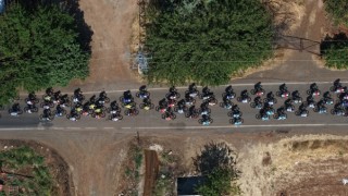 Uluslararası Bisiklet Yarışması'nda İkinci Etap Nefes Kesti