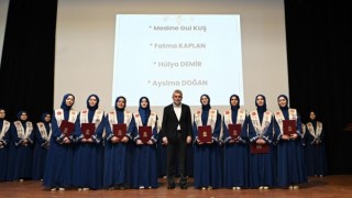 Başkan Görgel, 70 Hafızın Mezuniyet Sevincine Ortak Oldu