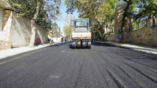 Büyükşehir, Gazi Mustafa Kuşçu Caddesi’ni Asfaltlıyor