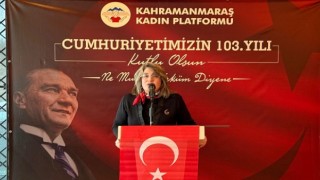 Kahramanmaraş Kadın Platformu’ndan Cumhuriyet Bayramı kutlaması